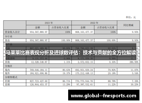 马莱莱比赛表现分析及进球数评估：技术与贡献的全方位解读